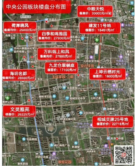 苏州房价热门板块 